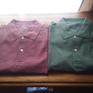 (2) NEW MEN's Short Sleeve UNTUCKit Polo Shirts XL